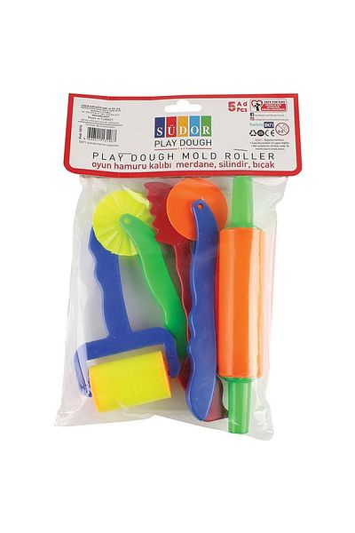 Südor Play Dough Mold (noclava+knife+roller+cylinder)