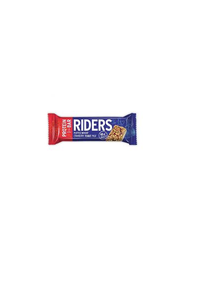 GRANIO Riders Peanut Protein Bar 40 Gr (24 Pieces)