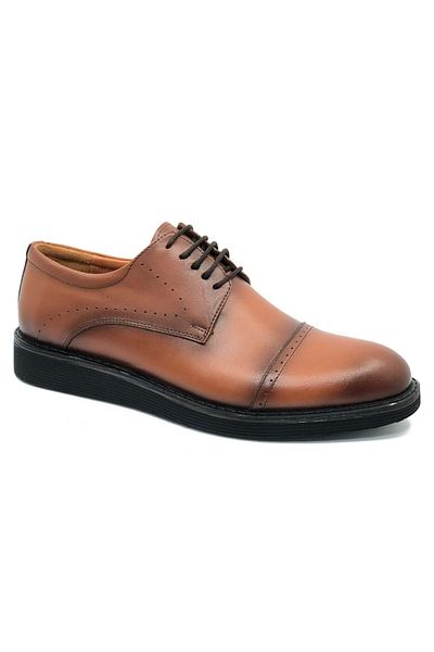 KOCAMANLAR Berlino 700 Eva - Ανδρικά Παπούτσια Classic 100% Γνήσιο Δέρμα TABA