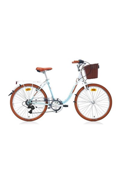 Carraro JULIANA KADIN ŞEHİR BİSİKLETİ 430H V 28 JANT 7 VİTES BEYAZ TURKUAZ KA...