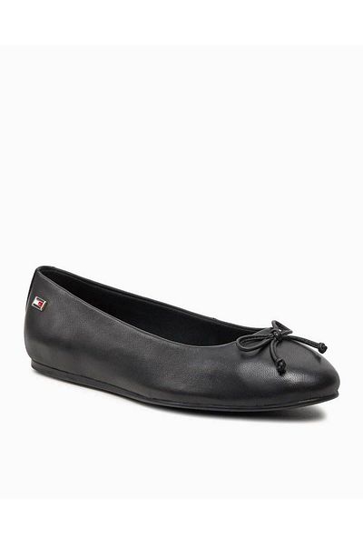 Tommy Hilfiger Essential Chic Ballerina - Casual Shoes with Ribbon Detail
