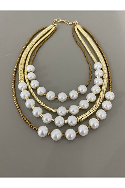 Takkı by Handan Mayorka incisi ve hematit taşı tasarım kolye.