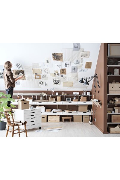 IKEA Keson, 6 Çekmeceli Ofis-makyaj-eşya Düzenleyici, Genişlik: 67cm  Yüksekl...