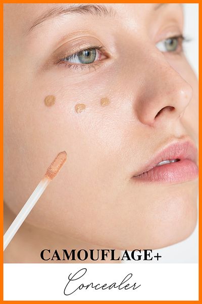GXMPRO Pro Camouflage+ Matt Concealer - Concealer with Illuminator - Effective for 24 Hours, Does Not Oxidize