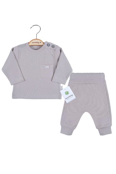Babydonat 100% Cotton Embroidered Pocket Set for Baby Boy - Shoulder Button