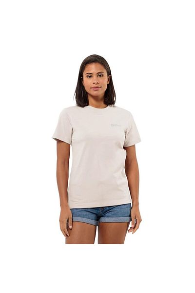 Jack Wolfskin Tricou alb pentru femei Essential W