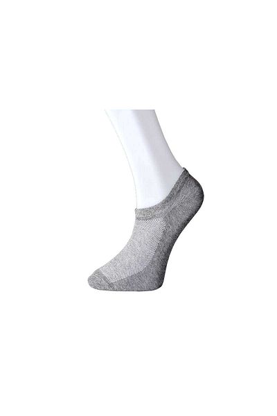 CPU ELEKTRONİK Gray Men's Invisible Socks 15 pairs