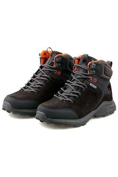 Kids Club Shoes Ανδρικές μπότες εξωτερικού χώρου Gamelu Gass Αδιάβροχες Αδιάβροχες Λαστιχένιες Σόλα ΓΚΡΙ