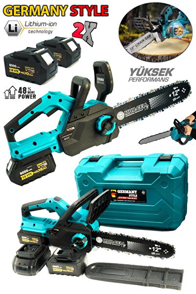Germany Style Çift Akülü Testere 99880vfx 8000 Mah Kömürsüz Motorlu Otomatik ...
