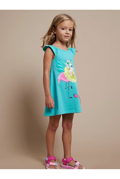 MAYORAL Graphic Patterned Girl's Dress - 3944