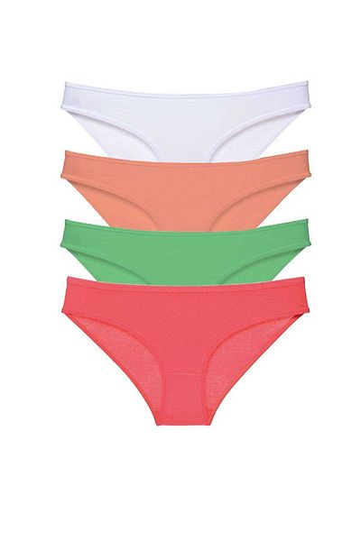 Angoravi 4 Pieces Super Eco Set Lycra Women's Slip Panties 526