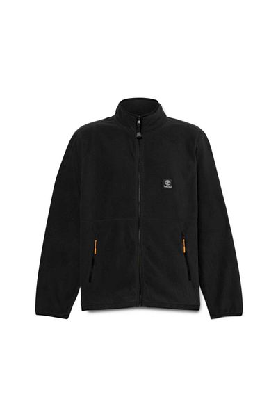 Timberland Ανδρικό Fleece Fleece - Πλήρες φερμουάρ, Μαύρο-L TB0A62EY0011