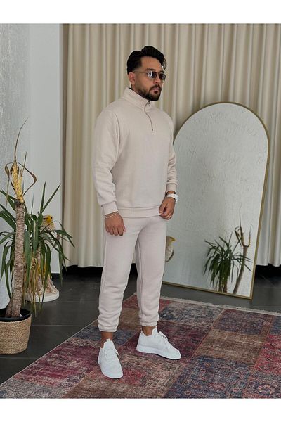 Combineman35 Polo Neck Unisex Tracksuit Set - Zippered