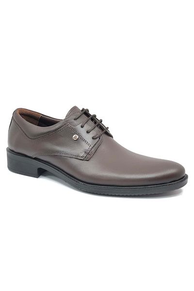 Kids Club Shoes Мъжки класически обувки - Berlino 801, естествена кожа, кафяви