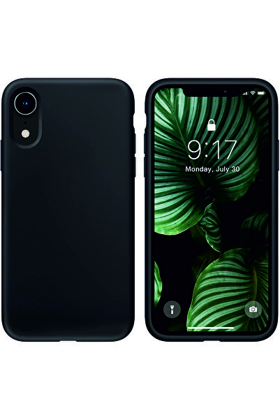 eonaks iPhone XR Kılıf Kamera Korumalı Silikon Rubber Arka Kapak