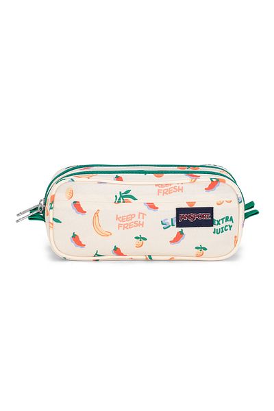Jansport Μεγάλη θήκη αξεσουάρ Unisex Παιδική τσάντα στυλό Five A Day Cream