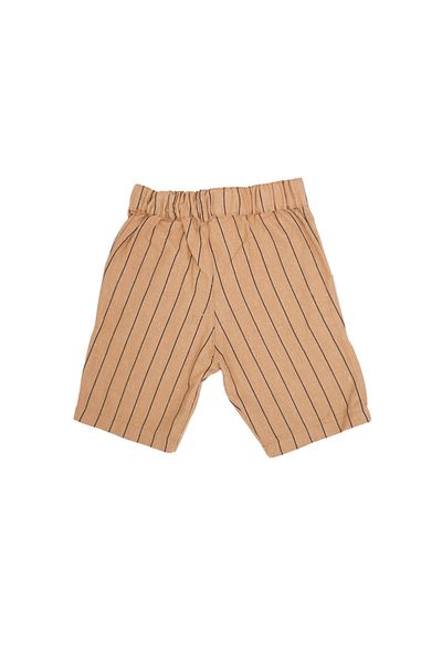 rg kidsstore Λινό ριγέ παιδικό σορτς