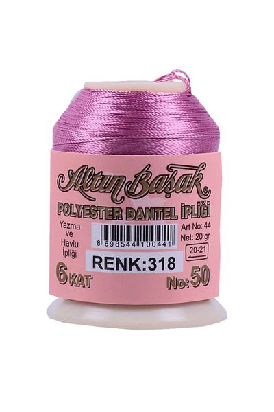 NEZADE STORE Altınbaşak Needlework and Lace Thread 20 Gr - Royaleks - No: 318