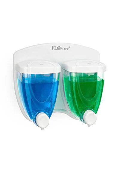 Marsilyan موزع الصابون السائل المزدوج (350 مل +350 مل) Royaleks-F029