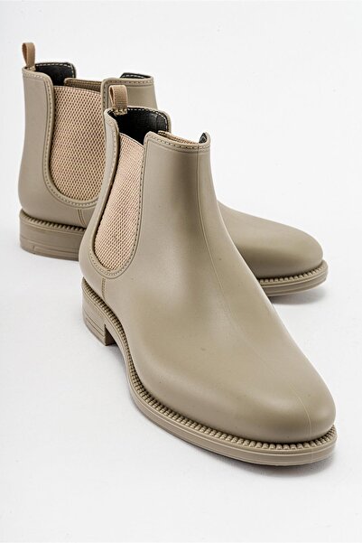 Ccway Kadın Kısa Yağmur Botu TEN