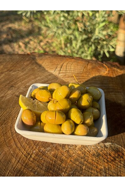 Pekdağ M boy domat kırma yeşil zeytin 1200 gram