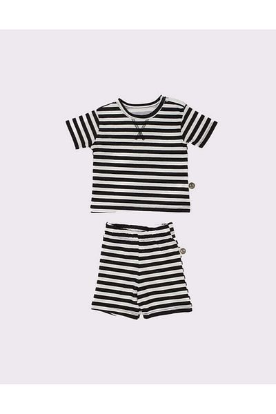 rg kidsstore Cotton Striped Baby Shorts Set