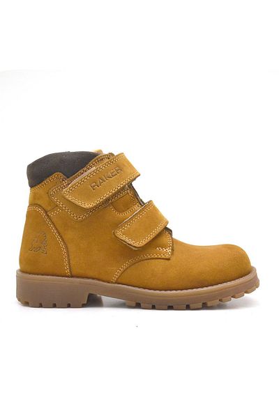 Rakerplus Παιδικές μπότες Sentor Γνήσιο Δερμάτινο Shearling Velcro