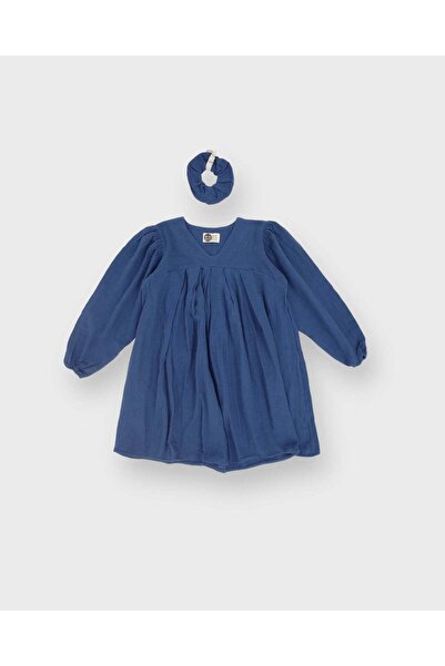 rg kidsstore Haljina za devojčice sa V-izrezom i kopčom, napravljena od 100% ...