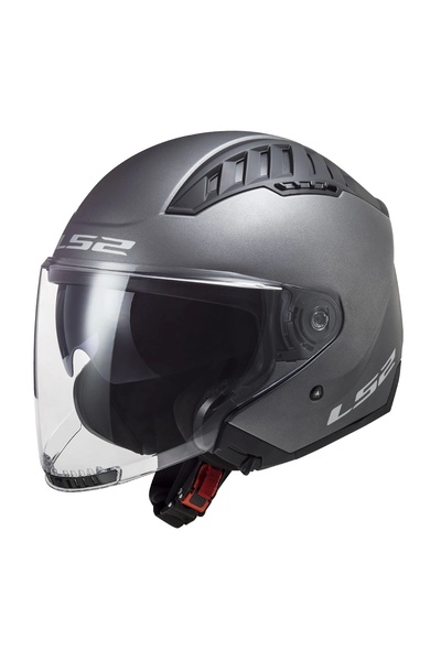 LS2 COPTER 2 MAT TITANIUM KASK