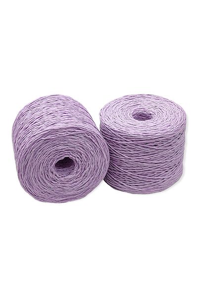 hobimon No. 24 Wrapped Paper Rope - 1 Piece - 230-250 Gr / 250 Mt. - Lilac