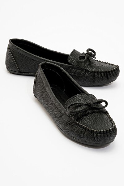 Ccway Crna točkasta ženska mašna Baletanke