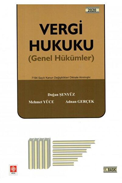 Ekin Basım Yayın Vergi Hukuku - Ekin Basım