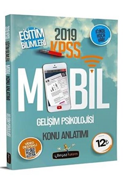 Beyaz Kalem Yayınları Kpss Gelişim Psikolojisi Konu Anlatım 2019 -