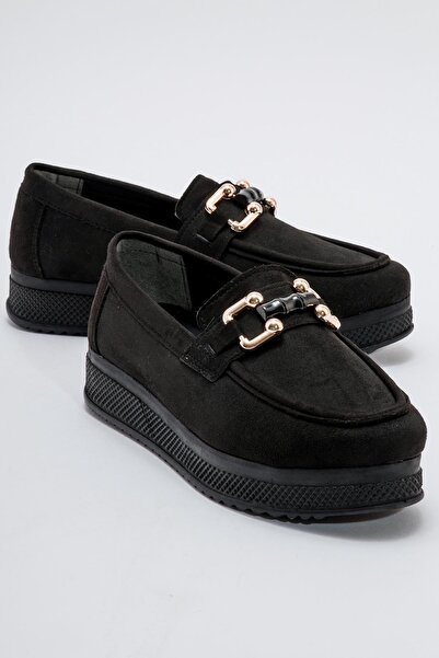 Ccway Pantofi Casual dama BLACK SUEDE