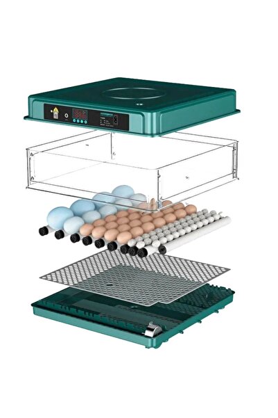 Light up Incubator Epo-130My 130 Egg Capacity Incubator with Extra Gift Spare Motor