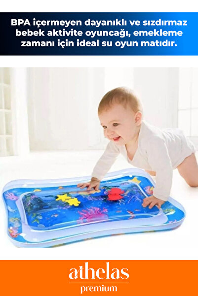 Athelas Bpa Içermez Sızdırmaz Bebek Emekleme Dönemi Geliştirici Oyun Aktivite...