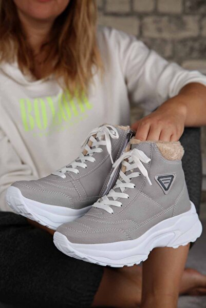 CCWAY AYAKKABI Αθλητικά μποτάκια με κορδόνια BUZ