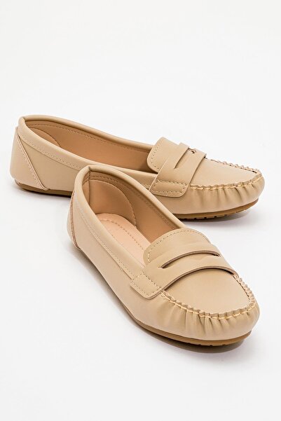 Ccway BEŽ Žena Baletanke - KOŽA