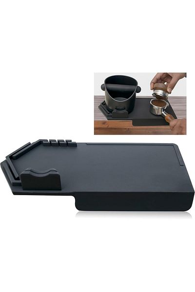 MIBRU Coffee rubber tamping matt with holders H-044