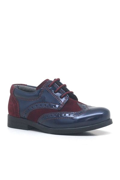 Rakerplus Titan Patent Leather Laced Classic Baby Boy Evening Dress Shoes