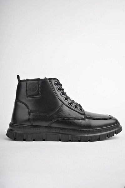 MUGGO Gilberto Men's Boots - Guaranteed, Zippered, Laced and Furry Light Sole