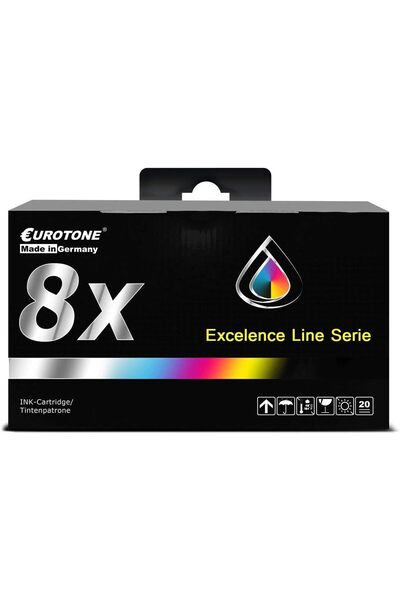 Canon PİXMA Gı-490 MUADİL Mürekkep Seti - (2 TAKIM) 8 ADET  G3400/g3410/g3411...