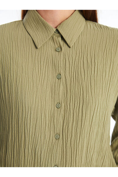 LC Waikiki Lw - Dámská košile s rovným dlouhým rukávem