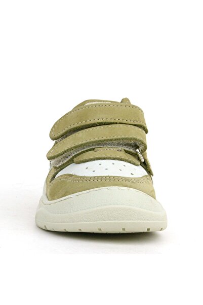 Rakerplus Green Schaggy Genuine Leather Baby Sneakers