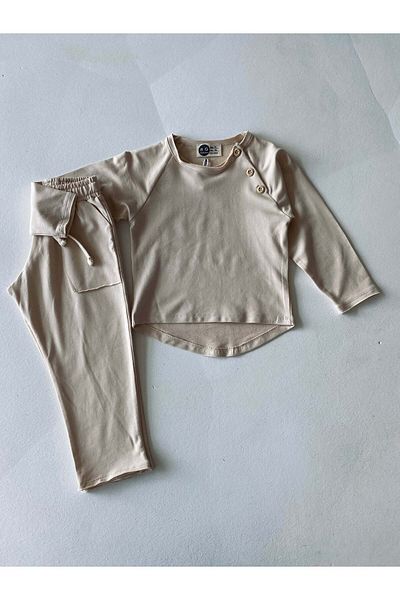 rg kidsstore Children's Tracksuit Set - Shoulder Button Detail