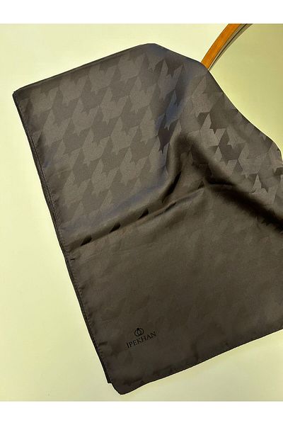 İpekhan Σάλι ζακάρ με σχέδιο Houndstooth