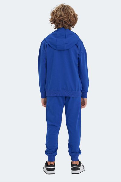 Slazenger Детски анцуг унисекс - Saks Blue, местен