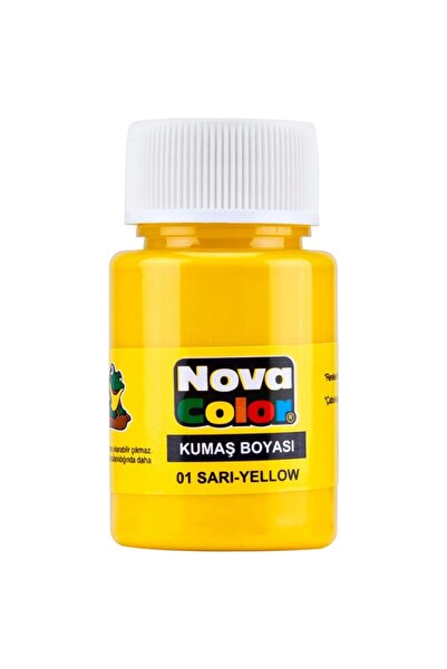 Nova Color SARI 30 CC ŞİŞE KUMAŞ BOYASI