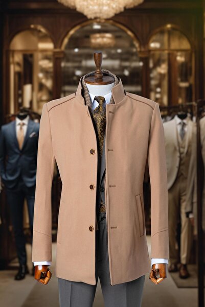 Salihtarzz Men's Coat Stamped Cashmere A.Taba Vest SD7851