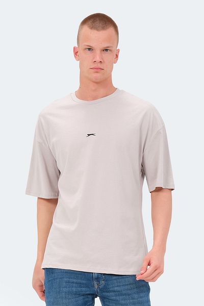 Slazenger Venetia I - Men's Stone Gray T-Shirt